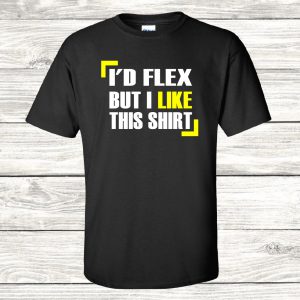I'd flex t-shirt in black