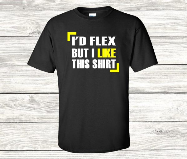I'd flex t-shirt in black