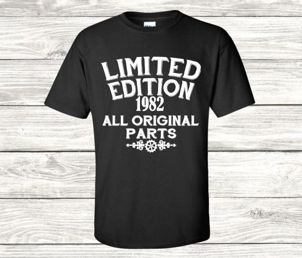 Limited edition t-shirt in black