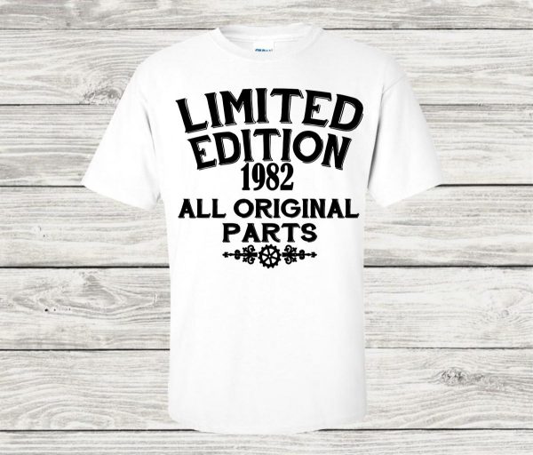 Limited edition t-shirt in white