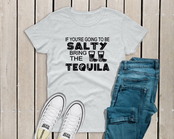 Salty Tshirt grey