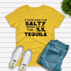 Salty Tshirt yellow