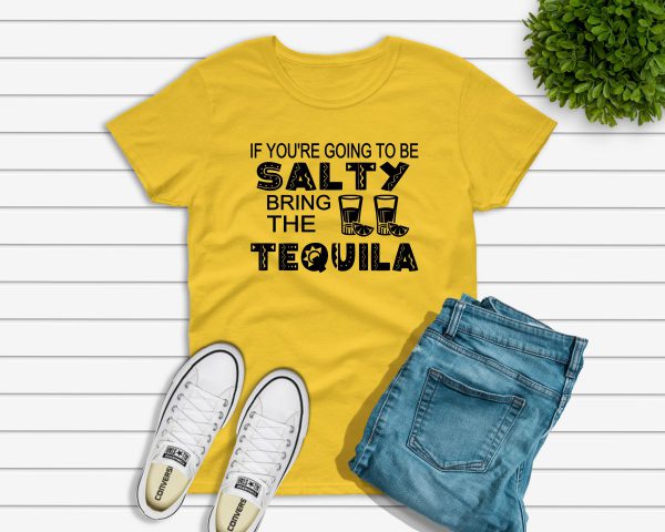 Salty Tshirt yellow