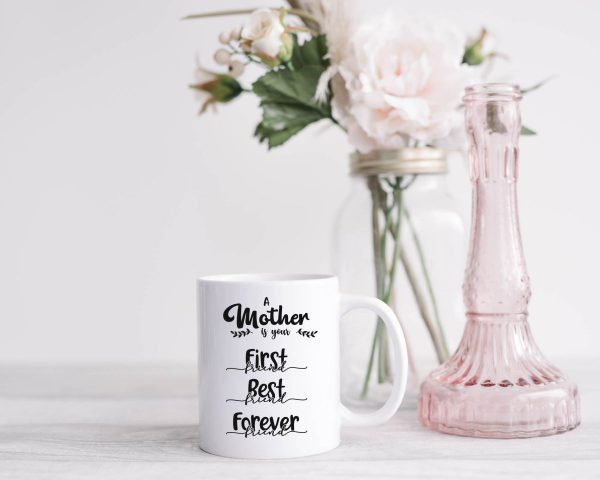 Best friend mug black