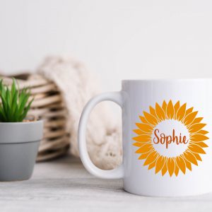 sunflower mug