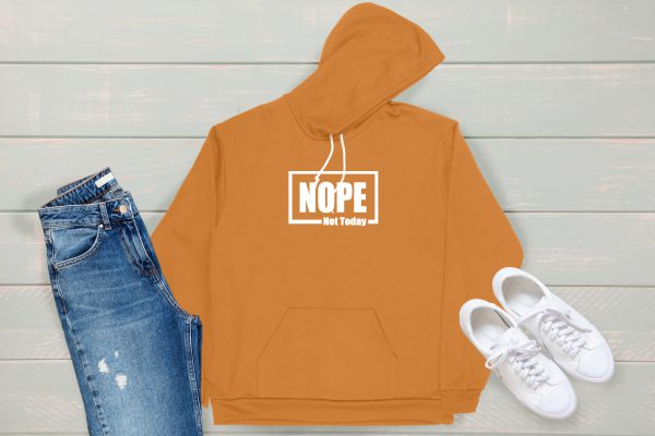 Nope Hoodie Orange