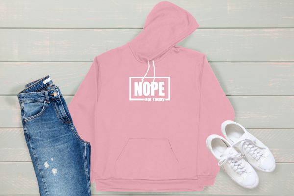 Nope Hoodie Pink