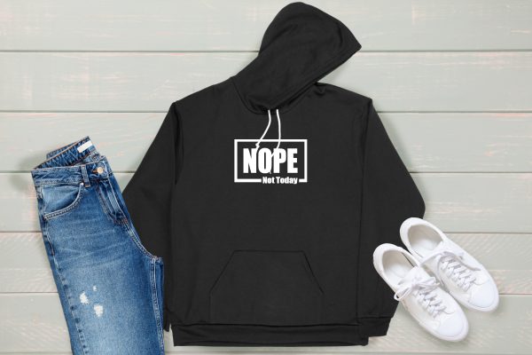 Nope Hoodie Black